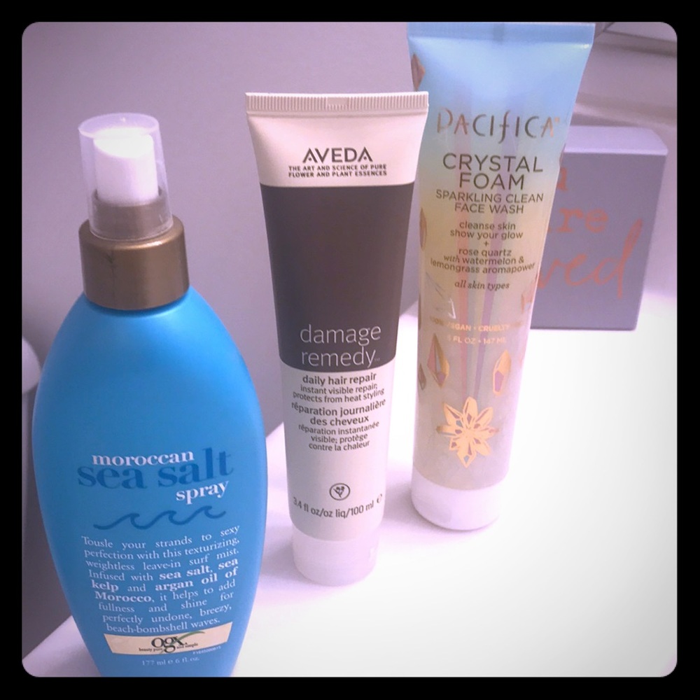 Hair and face products